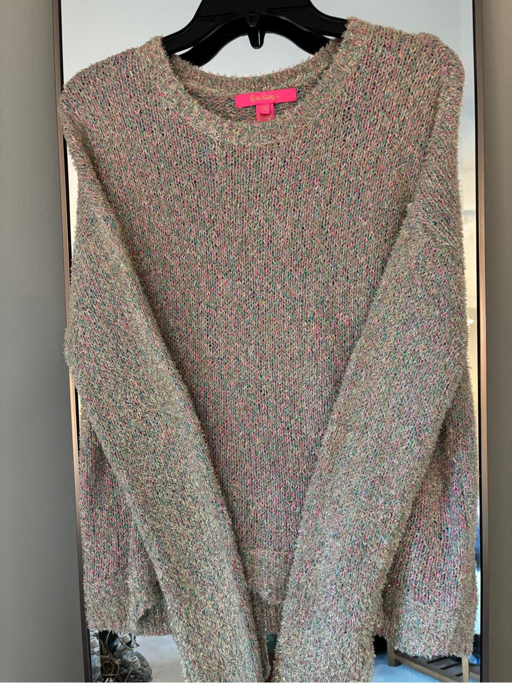 Lilly Pulitzer Pastel Multicolor Crewneck Sweater
